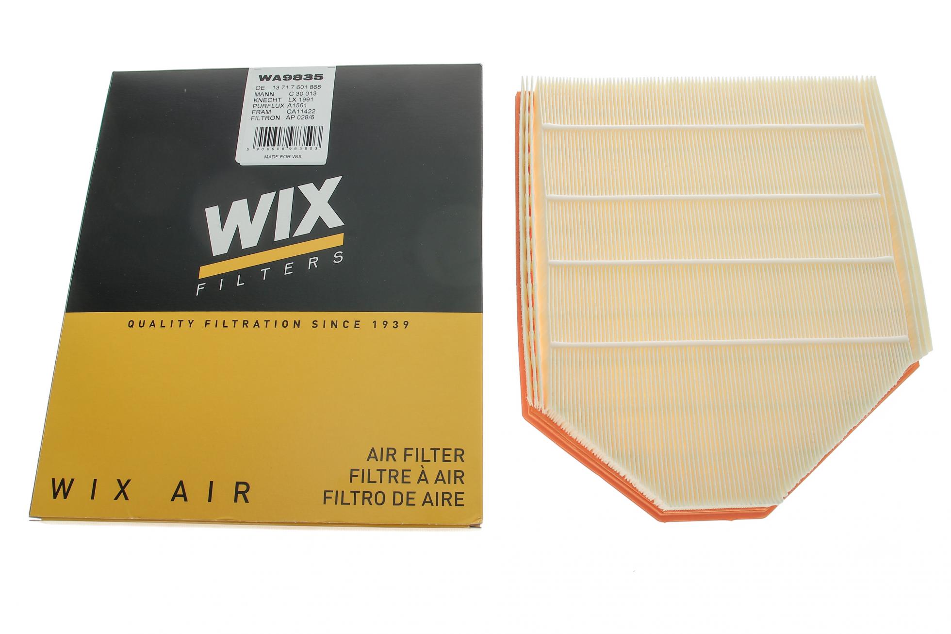 WA9835 WIX FILTERS